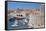 Harbour. Old Town, UNESCO World Heritage Site, Dubrovnik, Dalmatia, Croatia, Europe-Frank Fell-Framed Stretched Canvas