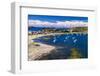 Harbour on Lake Titicaca at Challapampa Village on Isla Del Sol (Island of the Sun), Bolivia-Matthew Williams-Ellis-Framed Photographic Print