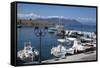 Harbour, Perdika Aegina, Saronic Islands, Greek Islands, Greece-Rolf Richardson-Framed Stretched Canvas