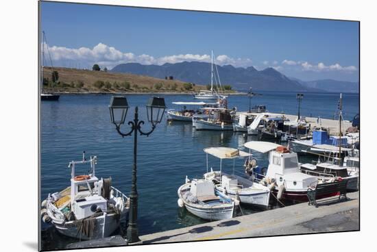 Harbour, Perdika Aegina, Saronic Islands, Greek Islands, Greece-Rolf Richardson-Mounted Photographic Print