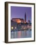 Harbour, Piran, Primorska, Slovenia-Walter Bibikow-Framed Photographic Print