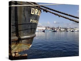 Harbour, Ponta Delgada, Sao Miguel Island, Azores, Portugal, Europe-De Mann Jean-Pierre-Stretched Canvas