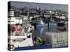 Harbour, Ponta Delgada, Sao Miguel Island, Azores, Portugal, Europe-De Mann Jean-Pierre-Stretched Canvas