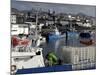 Harbour, Ponta Delgada, Sao Miguel Island, Azores, Portugal, Europe-De Mann Jean-Pierre-Mounted Photographic Print