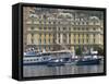 Harbour, Rijeka, Croatia, Europe-Rolf Richardson-Framed Stretched Canvas