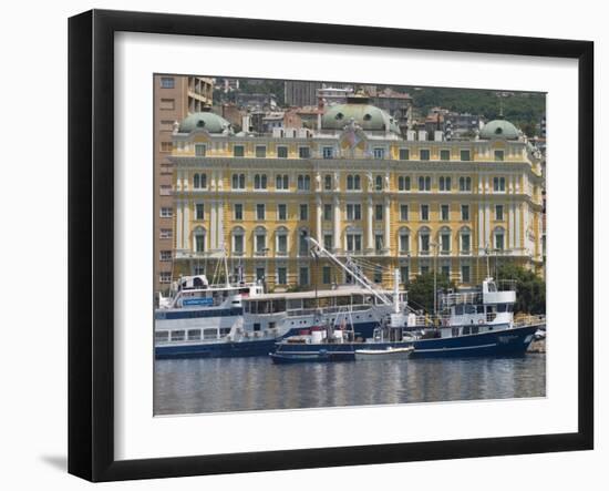 Harbour, Rijeka, Croatia, Europe-Rolf Richardson-Framed Photographic Print