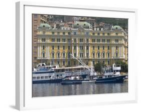 Harbour, Rijeka, Croatia, Europe-Rolf Richardson-Framed Photographic Print