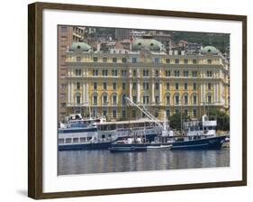 Harbour, Rijeka, Croatia, Europe-Rolf Richardson-Framed Photographic Print