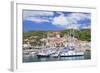 Harbour, Rio Marina, Island of Elba, Livorno Province, Tuscany, Italy, Mediterranean-Markus Lange-Framed Photographic Print