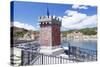 Harbour, Rio Marina, Island of Elba, Livorno Province, Tuscany, Italy-Markus Lange-Stretched Canvas