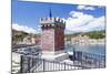 Harbour, Rio Marina, Island of Elba, Livorno Province, Tuscany, Italy-Markus Lange-Mounted Photographic Print