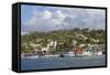 Harbour, Samana, Eastern Peninsula De Samana, Dominican Republic, West Indies, Caribbean-Jane Sweeney-Framed Stretched Canvas