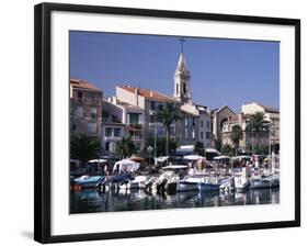 Harbour, Sanary-Sur-Mer, Var, Cote d'Azur, Provence, France, Mediterranean-David Hughes-Framed Photographic Print