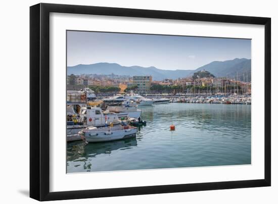 Harbour, Sanremo (San Remo), Liguria, Italy, Europe-Frank Fell-Framed Photographic Print