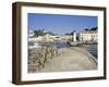 Harbour, Sauzon, Belle Ile En Mer Island, Brittany, France, Europe-Guy Thouvenin-Framed Photographic Print