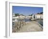 Harbour, Sauzon, Belle Ile En Mer Island, Brittany, France, Europe-Guy Thouvenin-Framed Photographic Print