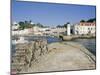 Harbour, Sauzon, Belle Ile En Mer Island, Brittany, France, Europe-Guy Thouvenin-Mounted Photographic Print