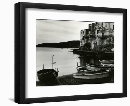 Harbour Scene, Spain, 1960-Brett Weston-Framed Photographic Print