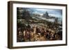 Harbour Scene with Christ Preaching, 1598-Jan Brueghel the Elder-Framed Giclee Print