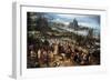 Harbour Scene with Christ Preaching, 1598-Jan Brueghel the Elder-Framed Giclee Print