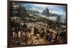 Harbour Scene with Christ Preaching, 1598-Jan Brueghel the Elder-Framed Giclee Print