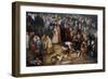 Harbour Scene with Christ Preaching, 1598-Jan Brueghel the Elder-Framed Giclee Print