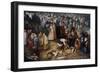 Harbour Scene with Christ Preaching, 1598-Jan Brueghel the Elder-Framed Giclee Print