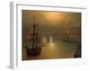 Harbour Scene-John Atkinson Grimshaw-Framed Giclee Print