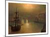 Harbour Scene-John Atkinson Grimshaw-Mounted Giclee Print