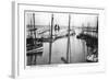 Harbour, Seahouses, Northumberland, 1905-null-Framed Giclee Print