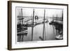 Harbour, Seahouses, Northumberland, 1905-null-Framed Giclee Print