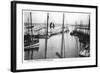 Harbour, Seahouses, Northumberland, 1905-null-Framed Giclee Print