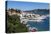 Harbour, Skiathos Town, Skiathos Island, Sporades Islands, Greek Islands, Greece, Europe-Stuart Black-Stretched Canvas