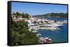 Harbour, Skiathos Town, Skiathos Island, Sporades Islands, Greek Islands, Greece, Europe-Stuart Black-Framed Stretched Canvas