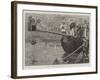 Harbour Sports, Walking the Greasy Pole-William Hatherell-Framed Giclee Print