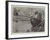 Harbour Sports, Walking the Greasy Pole-William Hatherell-Framed Giclee Print