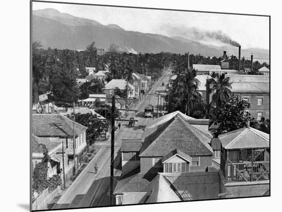 Harbour Street (Eas), Kingston, Jamaica, C1905-Adolphe & Son Duperly-Mounted Giclee Print