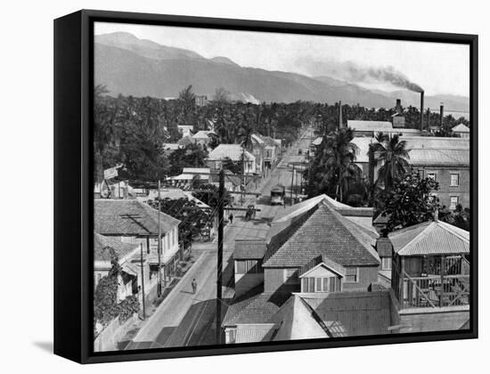 Harbour Street (Eas), Kingston, Jamaica, C1905-Adolphe & Son Duperly-Framed Stretched Canvas