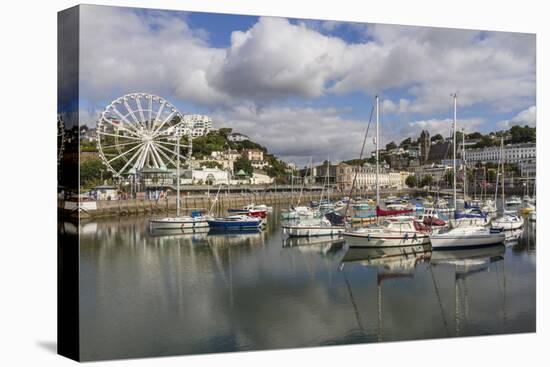 Harbour, Torquay, Devon. England, United Kingdom, Europe-Rolf Richardson-Stretched Canvas