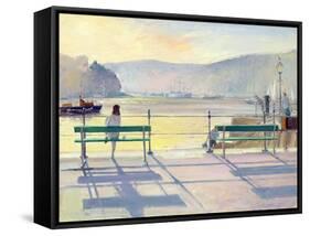 Harbour View, 1991-Timothy Easton-Framed Stretched Canvas