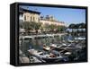 Harbour View, Desenzano, Lake Garda, Italian Lakes, Italy-L Bond-Framed Stretched Canvas