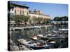 Harbour View, Desenzano, Lake Garda, Italian Lakes, Italy-L Bond-Stretched Canvas