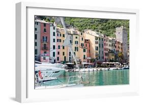 Harbour View, Porto Venere, Cinque Terre, UNESCO World Heritage Site, Liguria, Italy, Europe-Peter Groenendijk-Framed Photographic Print