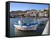 Harbour View, Pythagorion, Samos, Aegean Islands, Greece-Stuart Black-Framed Stretched Canvas