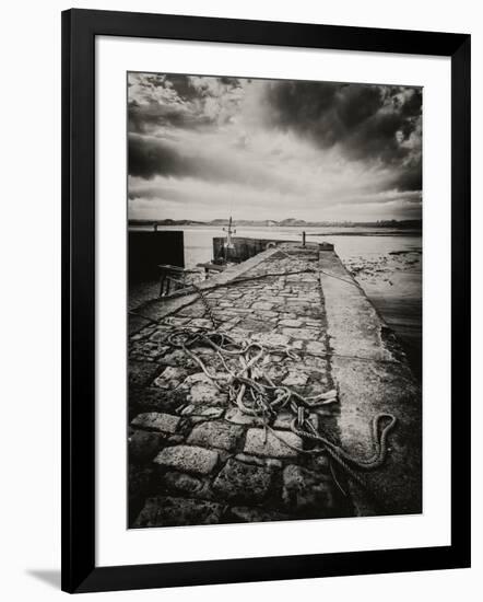Harbour Wall-Craig Roberts-Framed Photographic Print