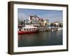 Harbour, Warnemunde, Mecklenburg-Western Pomerania, Germany, Europe-Hans Peter Merten-Framed Photographic Print