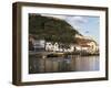 Harbour, with Castle on Hill Above, Scarborough, Yorkshire, England, United Kingdom-Adina Tovy-Framed Photographic Print