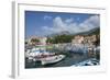 Harbour with Fishing Boats, Bol, Brac Island, Dalmatian Coast, Croatia, Europe-John Miller-Framed Photographic Print