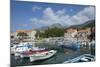 Harbour with Fishing Boats, Bol, Brac Island, Dalmatian Coast, Croatia, Europe-John Miller-Mounted Photographic Print