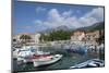 Harbour with Fishing Boats, Bol, Brac Island, Dalmatian Coast, Croatia, Europe-John Miller-Mounted Photographic Print